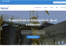 Tablet Screenshot of opersan.com.br