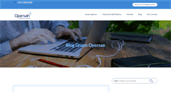 Desktop Screenshot of info.opersan.com.br