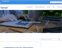 Tablet Screenshot of info.opersan.com.br